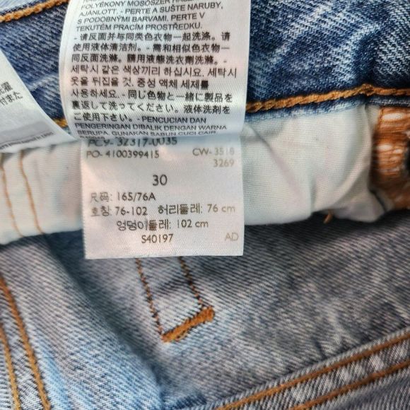 Levi's 501 High Rise Jean Shorts - Picture 6 of 8